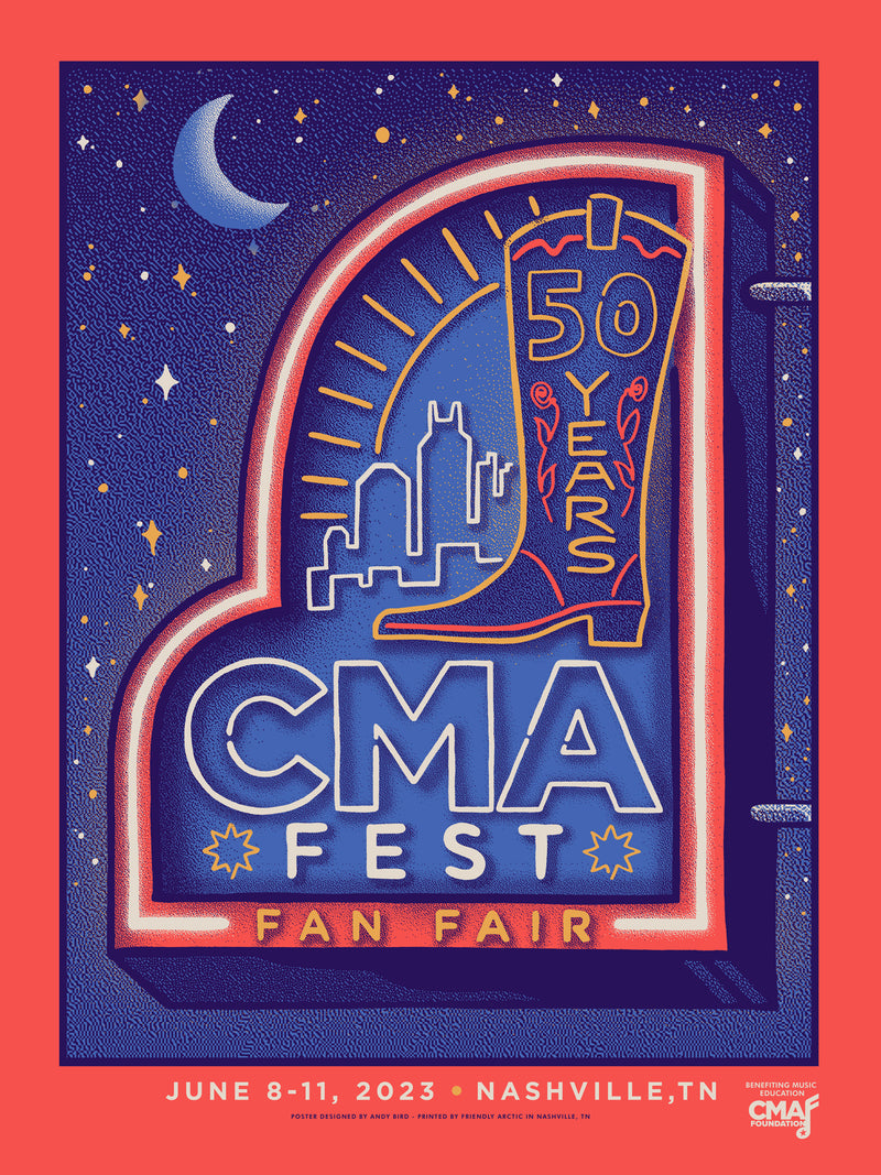 CMA Fest 2023 Poster