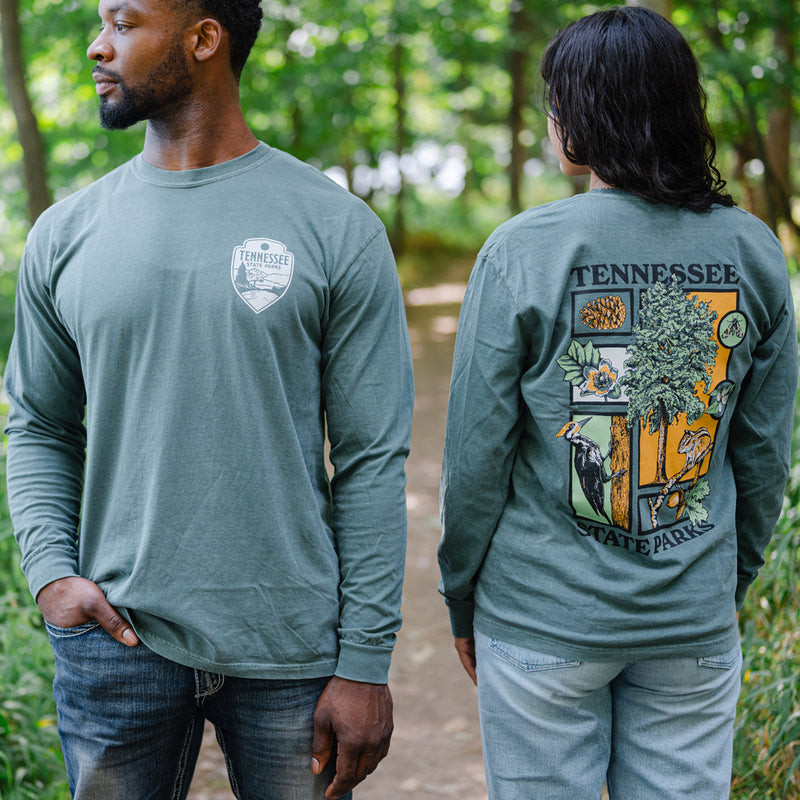 TNSP - Block Forest - Long Sleeve Tee