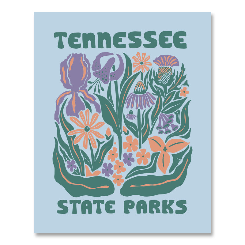 TNSP - Tennessee Flowers Print