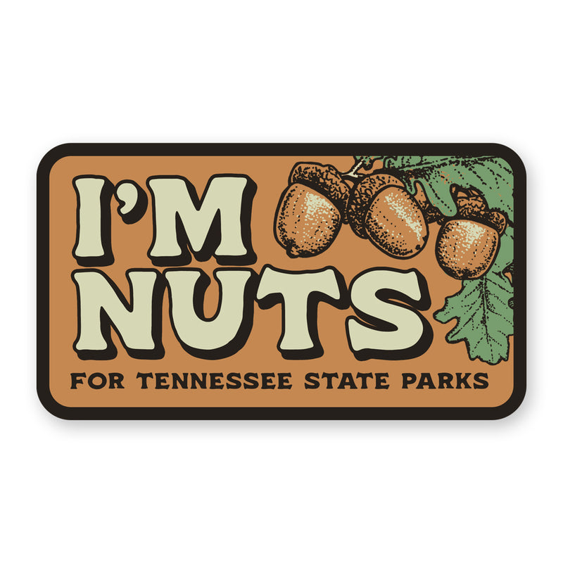 TNSP - I'm Nuts Sticker