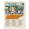 TNSP - 59 Parks Map Poster