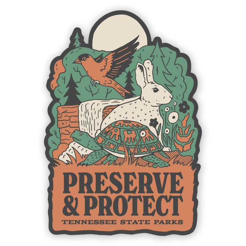 TNSP - Preserve & Protect Earth Day Sticker
