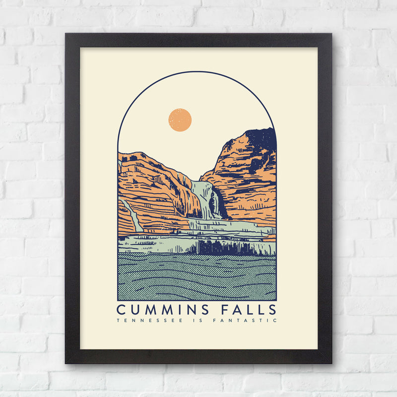 8x10 Cummins Falls Print