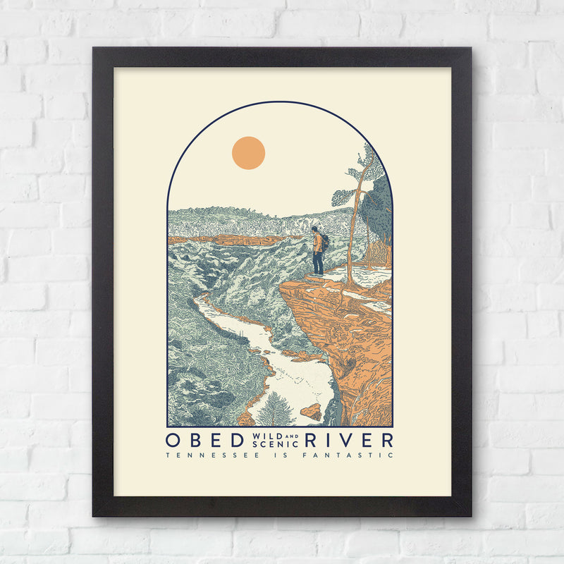 8x10 Obed River Print