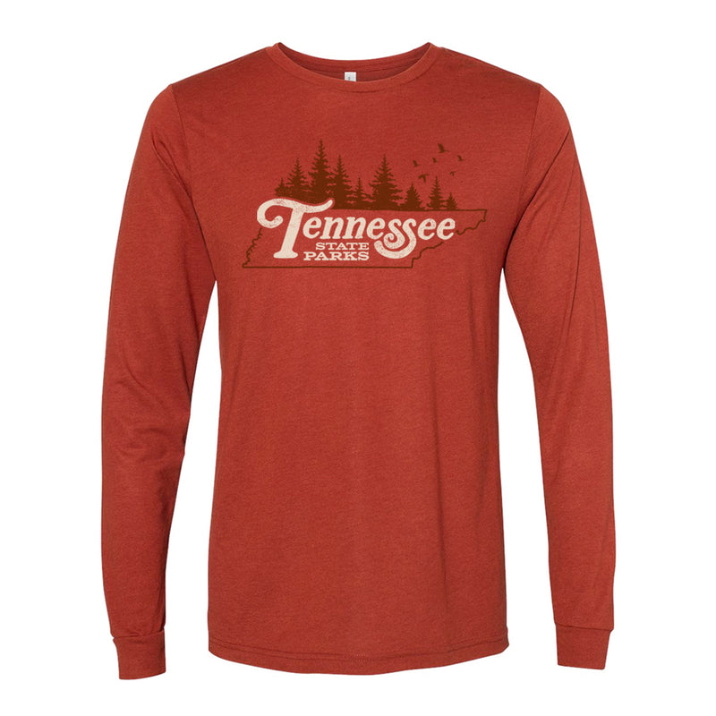 TNSP - State Outline - Long Sleeve Tee
