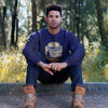TNSP - Logo Crest - Navy Crewneck Sweatshirt