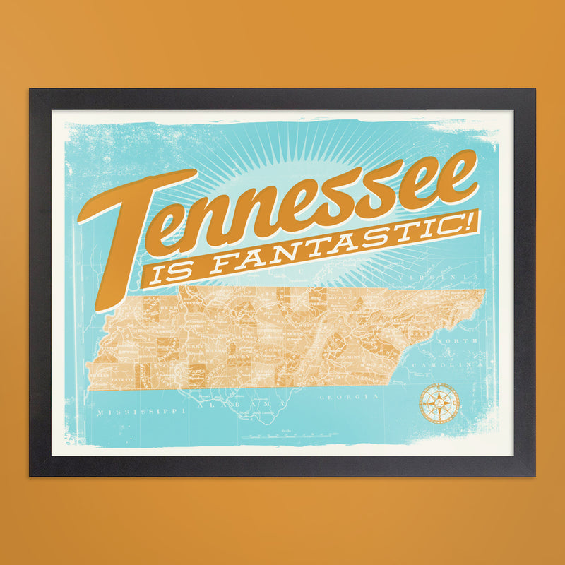 Original Tennessee is Fantastic Print